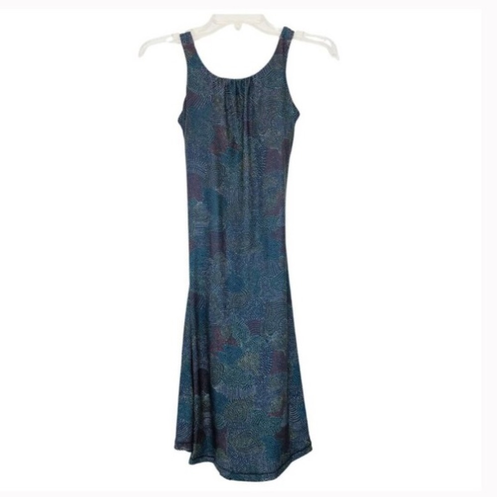 Prana Skypath Dress in Chalkboard Dotty